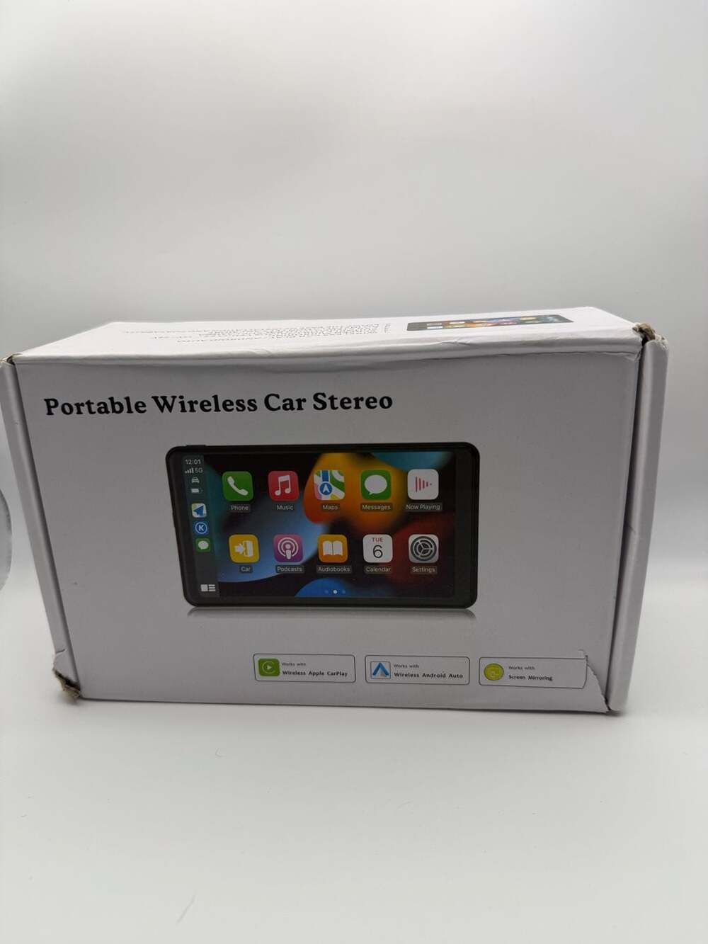 Portable Wireless Car Stereo Touchscreen Apple CarPlay Android Auto